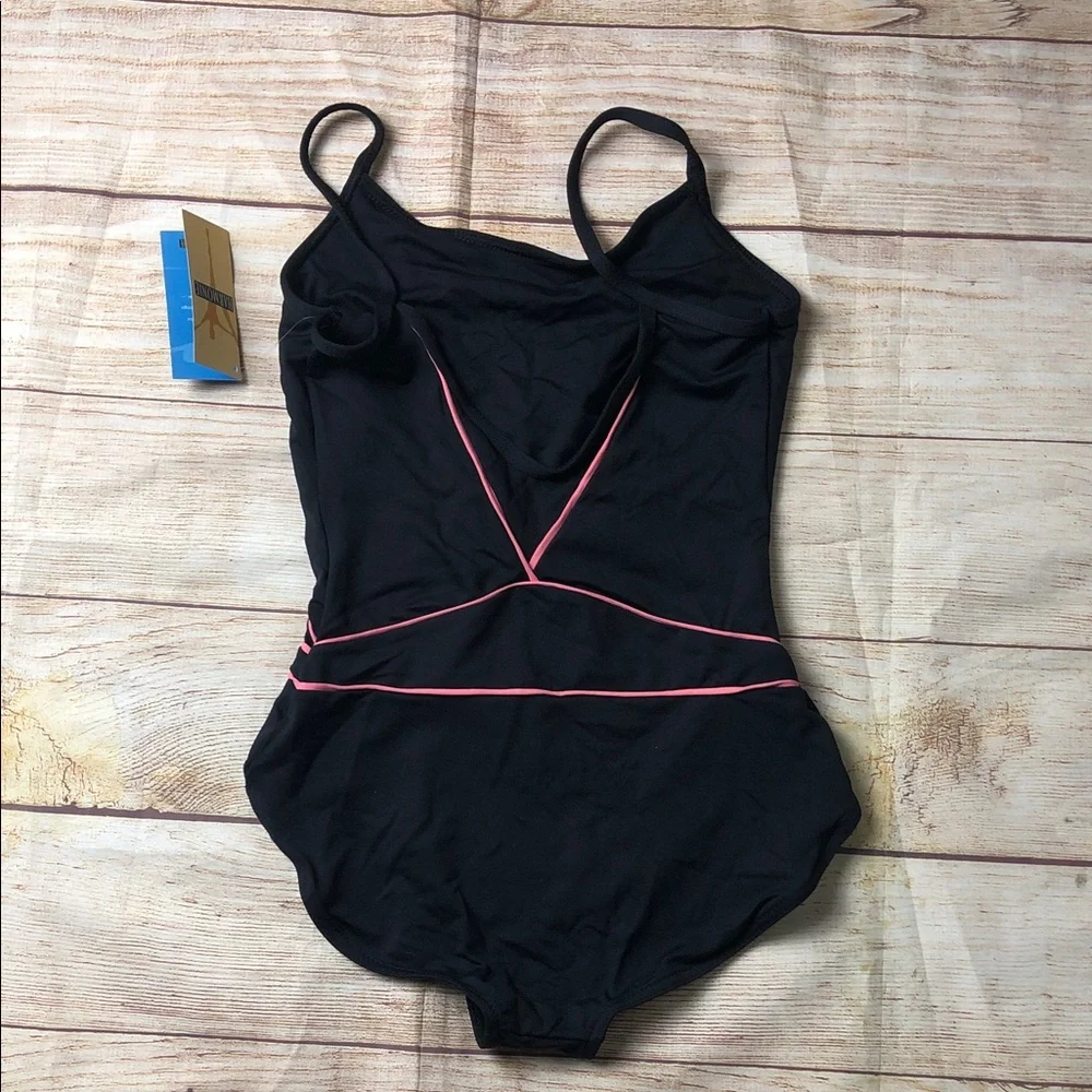 Elegant Black and Pink Kids Dance‎ Costume